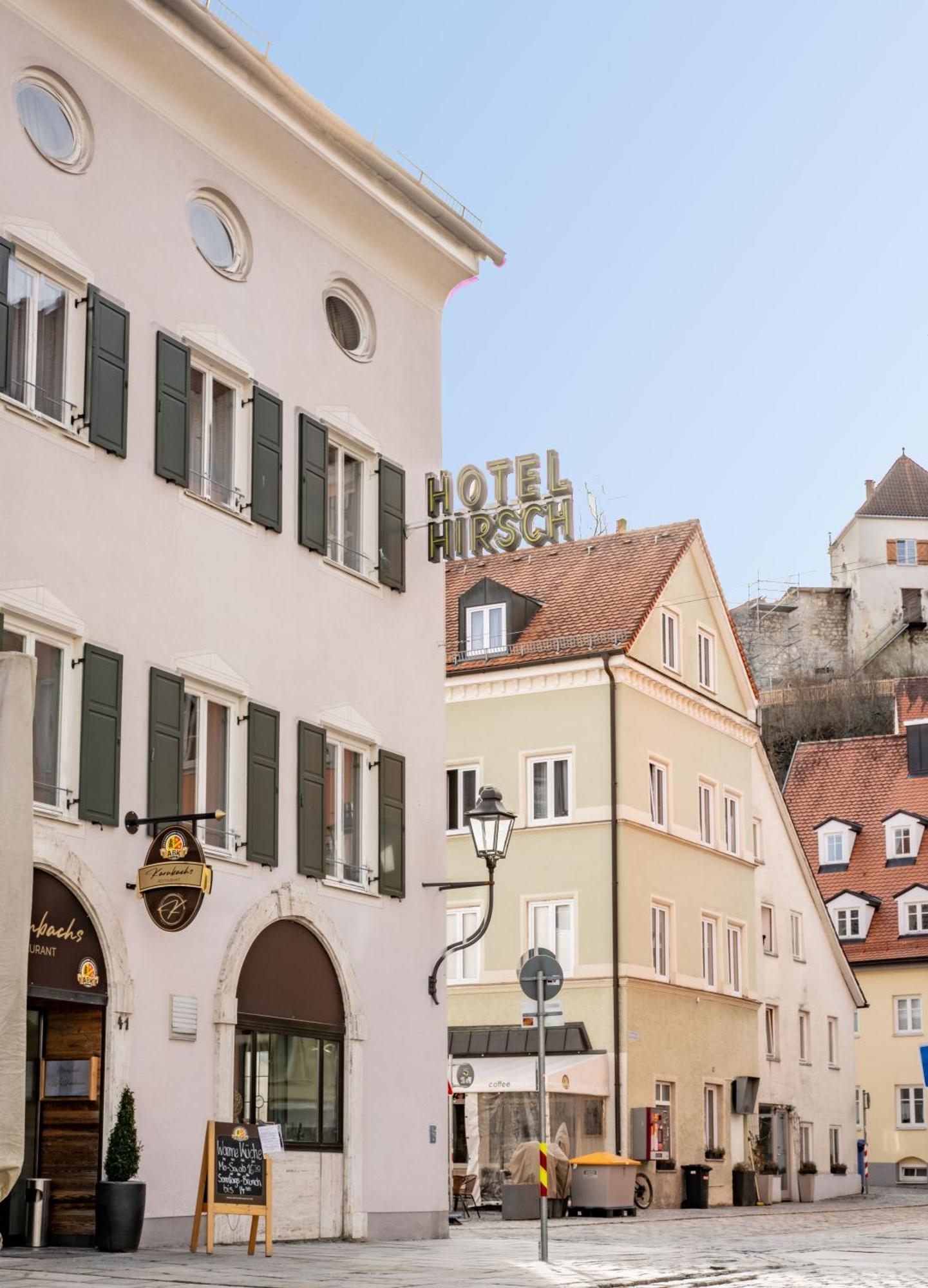 Hotel Goldener Hirsch Kaufbeuren Eksteriør bilde
